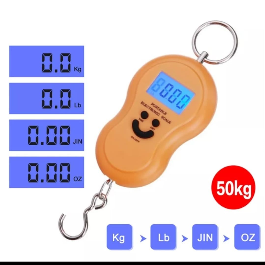 Portable Digital Luggage Scale / Kitchen Scale / Fishing Scale / Crane Scal